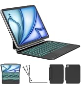 ZYNTHRALIX Keyboard Case for iPad Air 11-inch 2026 (M4/M3/M2) & iPad Pro 11 inch(1/2/3/4 Gen), Ma...