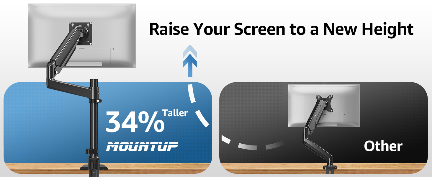 heavy duty monitor arm