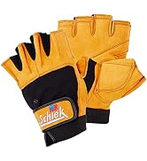 Schiek Sports Model 415 Power Series Weight Lifting Gloves - Brown