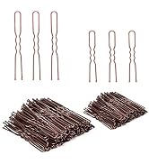 Hair Pins for Women, IKOCO 2inch and 2.75inch U Shaped Bobby Pins with Storage Box, 50Pcs of each...