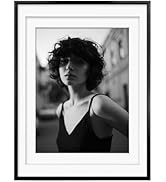 Egofine 12x16 Aluminum Picture Frame Display with Mats for 9x12/11x14 or 12x16 without Mat, Metal...