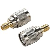 TLS.eagle SMA Female to TNC Male Coax Connector TNC to SMA Coaxial Adapter Pack of 2 for Radio LT...