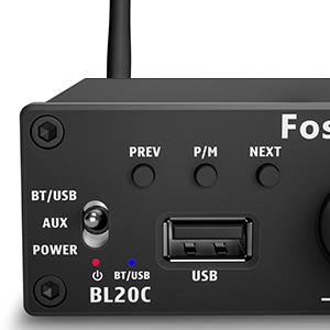Fosi Audio BL20C 320 Watts Bluetooth 5.0 Stereo Audio Receiver Amplifier 2.1 CH Mini