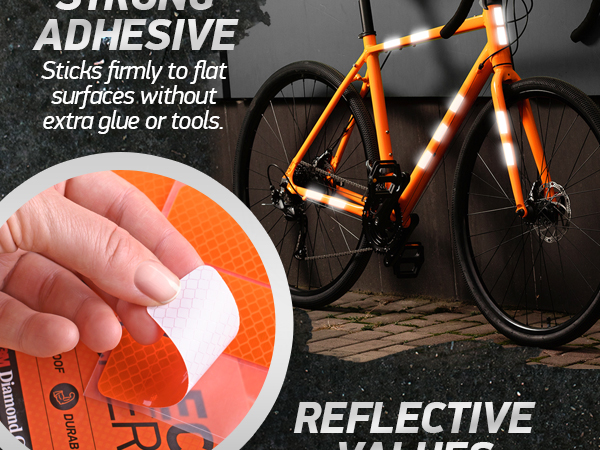 reflective stickers 3m tape mailbox reflectors helmet vinyl hard hat car decal strips bike rydesafe