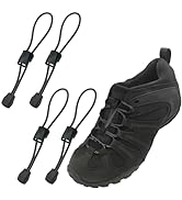 NDTEZUGT 2 Pairs Elastic No Tie Shoe Laces, Original Stretchy Shoelaces Replacement Laces for Mer...