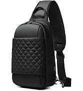 GYakeog Sling Bag for Men Women, Waterproof crossbody bag Tactical Sling Backpack for Men Shoulde...