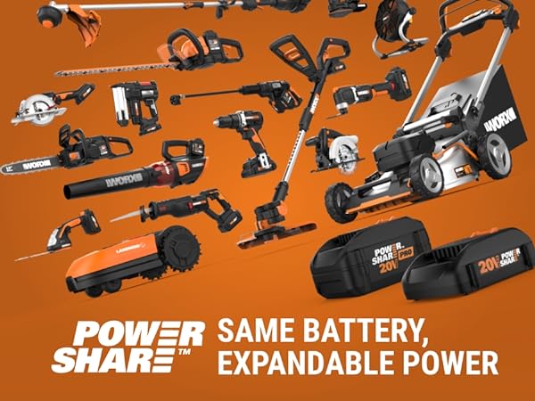 Worx 20V oscillating multi tool wx697L power share