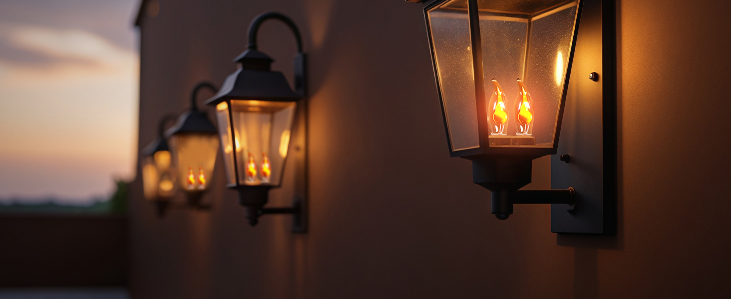 flickering light bulbs