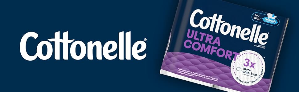 Cottonelle Ultra Comfort Soft Toilet Paper 2 ply