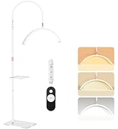 Mznoo Lash Light, 30W/3600LM Bright Half Moon Light for Eyelash Extensions, Nails and Tattoos, 23...