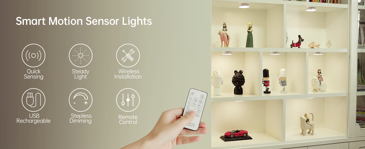 puck lights with remote 1