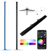 Lume Cube Tube Light XL | RGBWW Continuous Light for Photo & Video | Bluetooth App Controlled | C...
