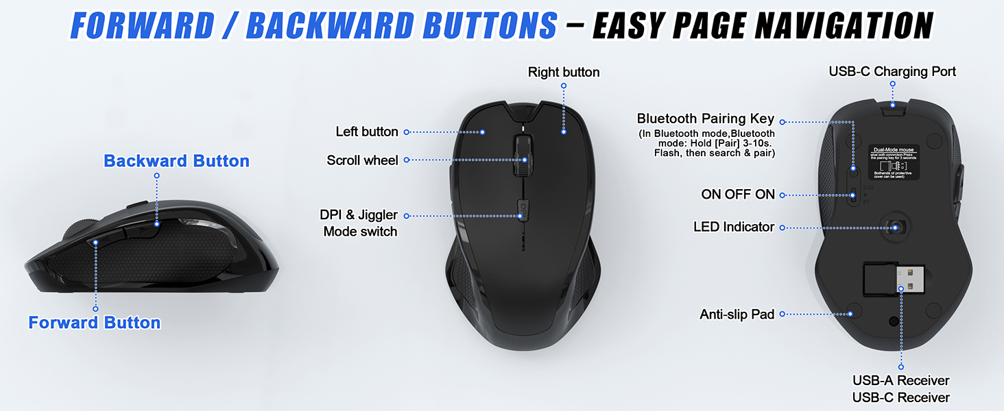 Wireless Bluetooth Mouse