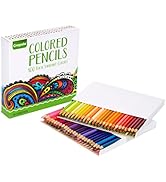 Crayola Adult Colored Pencil Set (100ct), Premium Coloring Pencils For Adult Coloring Books, Gift...