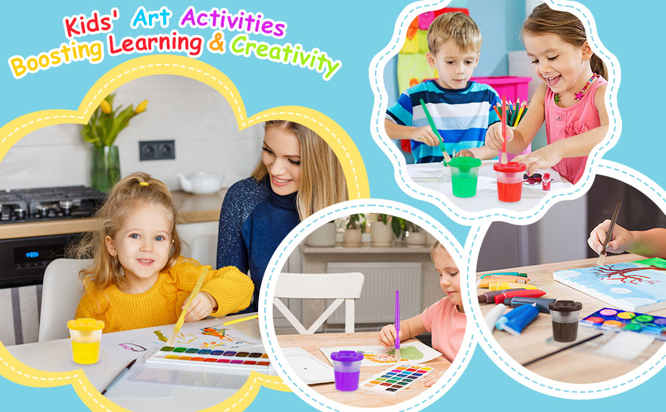 paint cups for kids