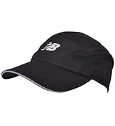 New Balance Men's and Women's 5-Panel Moisture Wicking Performance Hat, Athletic and Lifestyle We...