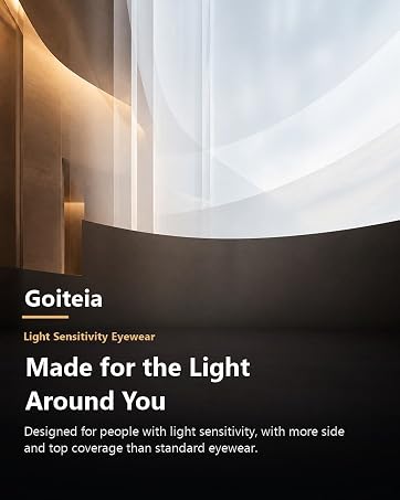 light sensitivity glasses