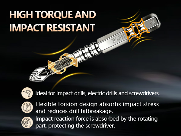 K5 High Magnetic Screwdriver Drill Bit Set