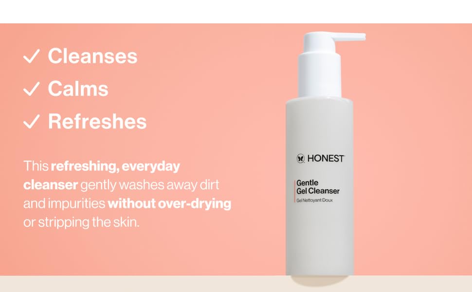 This refreshing, everyday cleanser gently washes away dirt and impurities without over-drying.