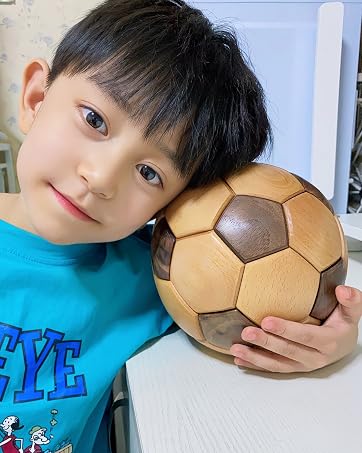 Wooden Soccer Footall Puzzle