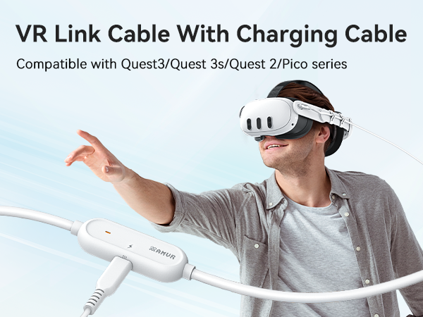 quest link cable with charging