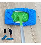 Evelots 6 Pack Mop Pads-Microfiber-Reusable-Dry Fast-Non Abrasive-One Size