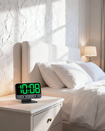 bedside alarm clcok