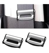 PLALEI 2PCS Car Seatbelt Adjuster, Universal Auto Seat Belt Clips for Adults/Kids, Comfort Car Sh...