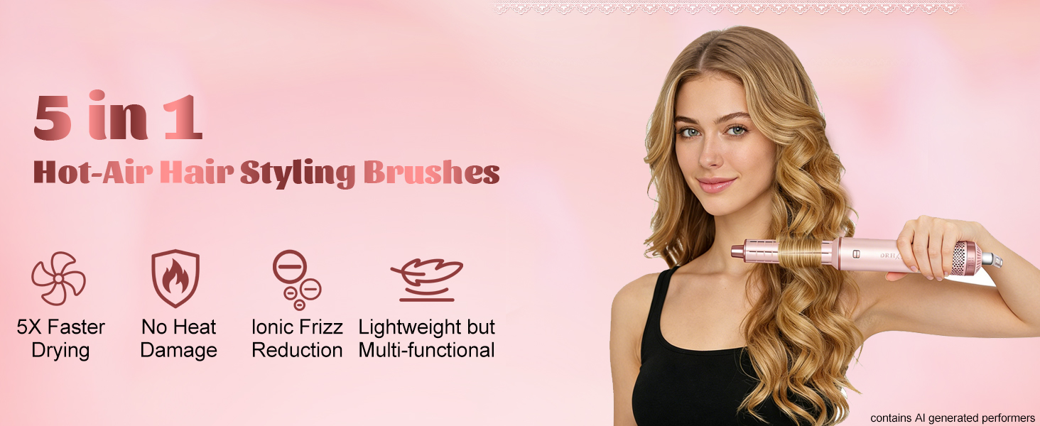 dryer brush air curler