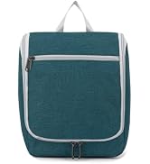 Della Gao Hanging Toiletry Bag for Women, Travel Toiletry Bags Makeup Organizer, Water-resistant ...