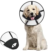 Supet Soft Dog Cone Collar for Large Dogs, E Collar for Dogs After Surgery to Stop Licking, Comfo...