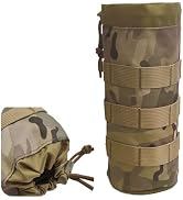 1000D Nylon Tactical Molle Water Bottle Pouches, Outdoor Sports Water Bottles Pouch Bag, 16/24/25...