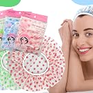 Waterproof EVA Plastic Shower Cap