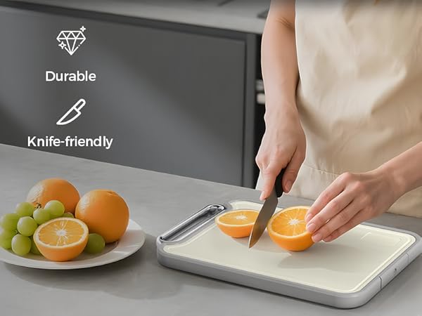 Stainless Steel Cutting Board Double Sided