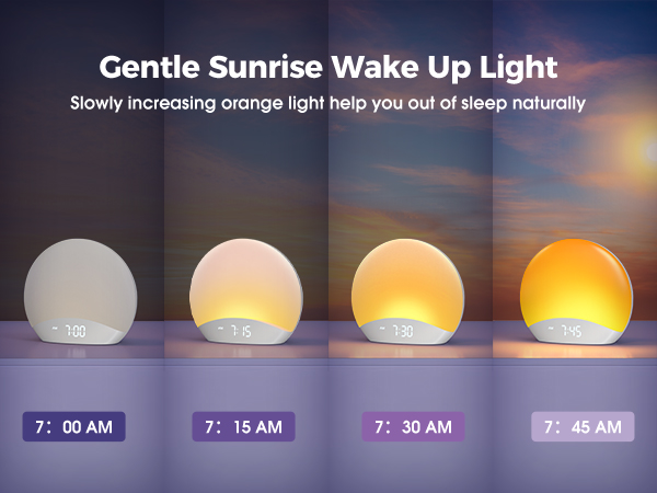 Sunrise alarm clock Sound machine