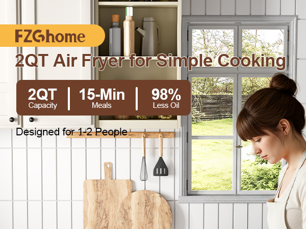 small air fryer small airfryer mini air fryer oven compact air fryer 2 people air fryer basket black