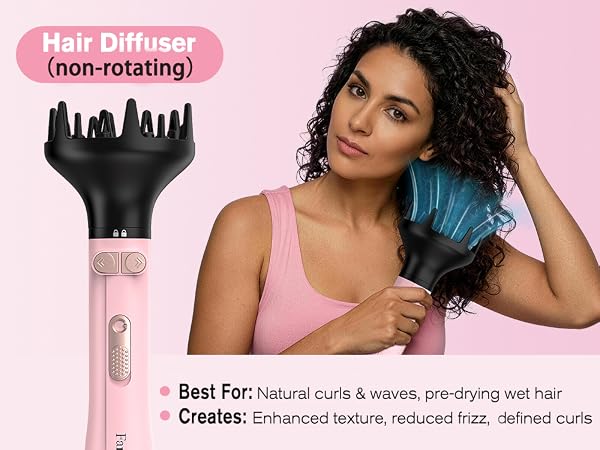 rotating brush hair dryer