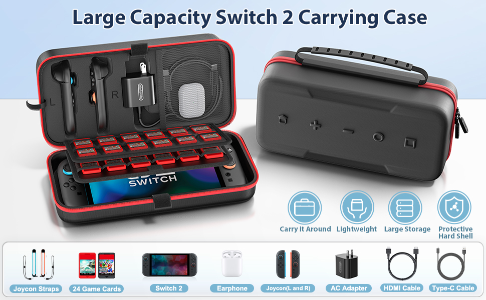 All-in-one Switch Carrying Case Perfects Your Needs
