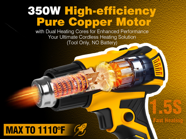 cordless heat air gun