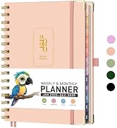 RETTACY 2026 Planner, Weekly and Monthly, Medium Size (5.7" x 8.3"), Jan - Dec 2026, Agenda, Cale...