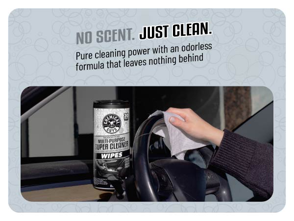 All Purpose Car Cleaning Wipes by Chemical Guys - Easy Interior Detailing with Nonsense Formula