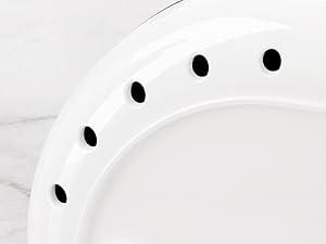 Bottom ventilation holes