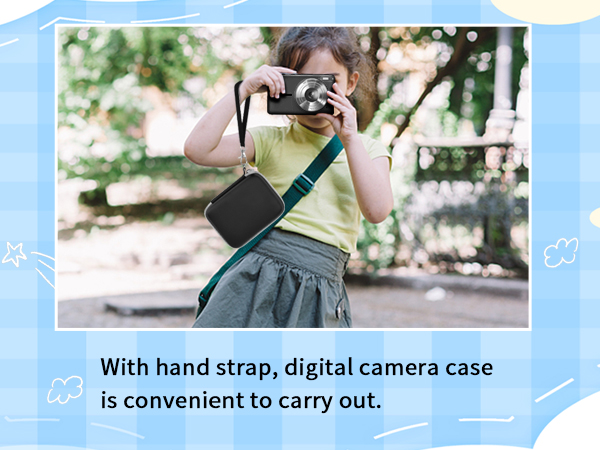 Baby digital camera holder