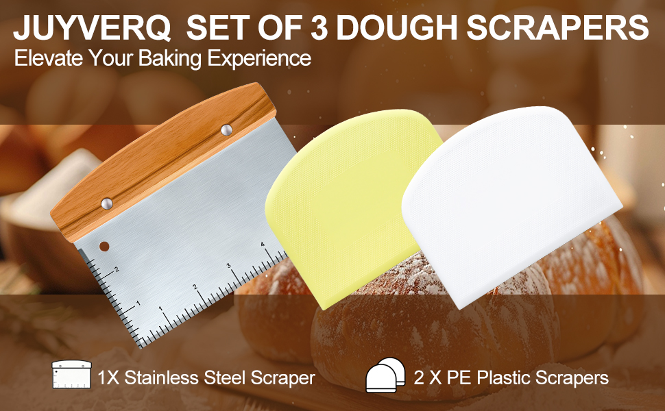 Multipurpose dough cutter set