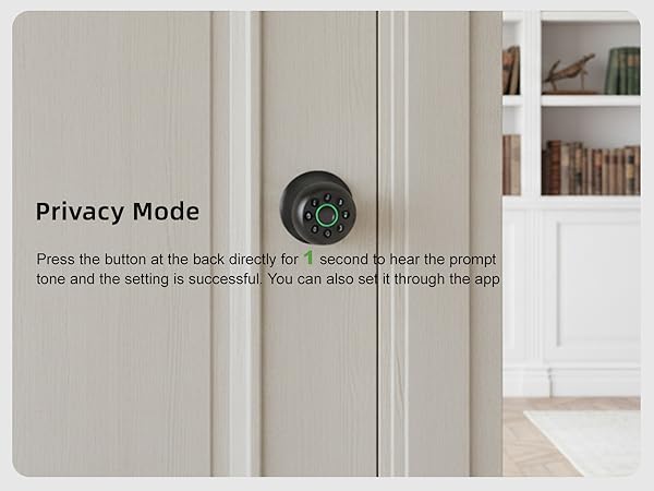 thumbprint door knob