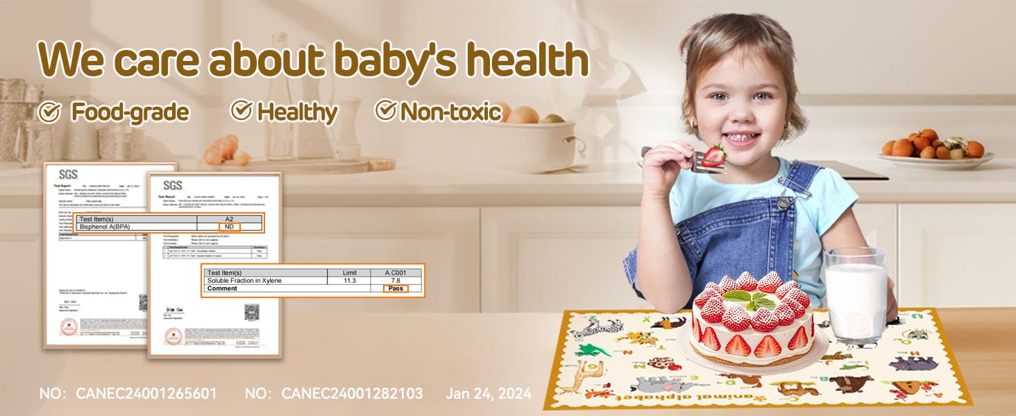 baby placemats for restaurants