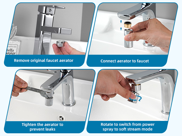 Faucet aerator