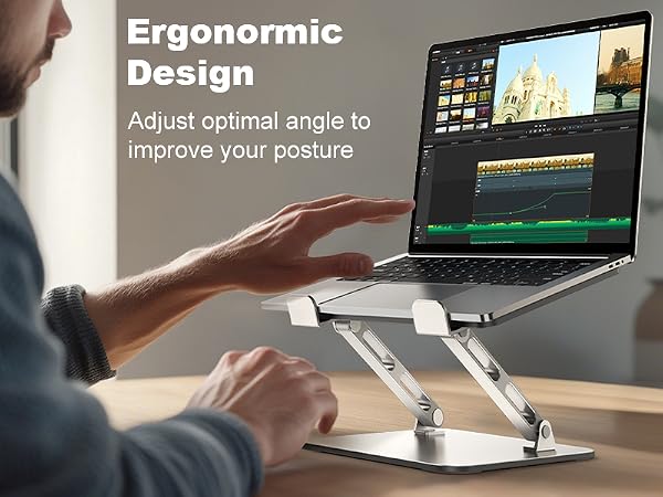 ergonormic laptop stand