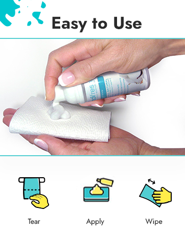 toilet paper foam