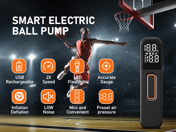smart electric ball pump
